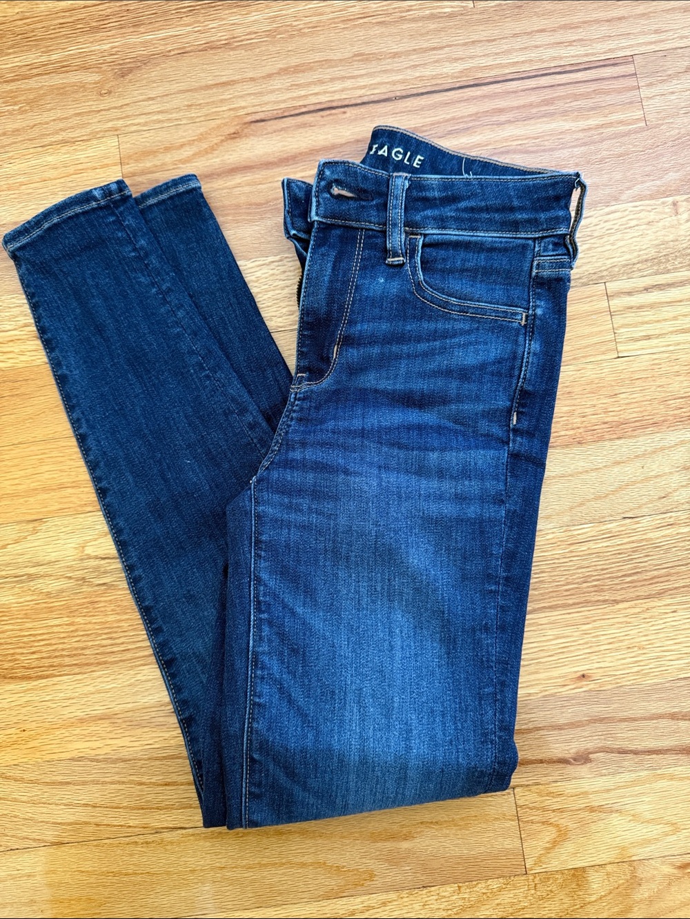 American Eagle Outfitters Dark Indigo Skinny Jeans